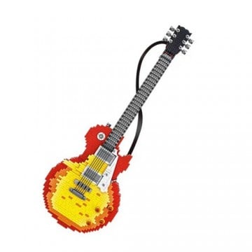 MORK Modell 031010 Gitarre  - 2502 Bausteine - 98 cm lang - Mork - TradingShenzhen.com