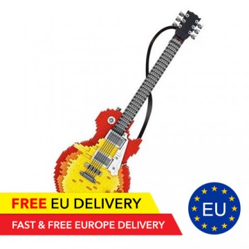 MORK Model 031010 Guitar - 2502 building blocks - EU Warehouse - Mork - TradingShenzhen.com