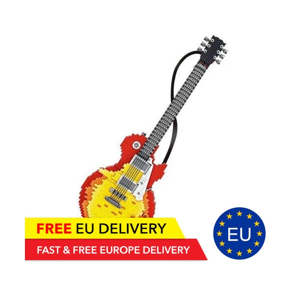 MORK Model 031010 Guitar - 2502 building blocks - EU Warehouse - Mork - TradingShenzhen.com