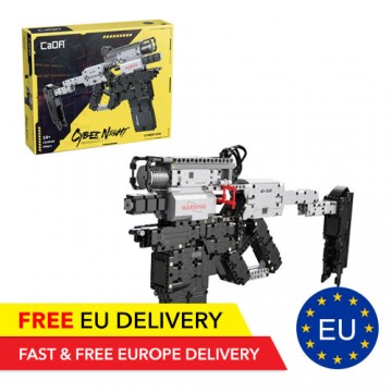 Cada C81051W Cyberpunk G58 machine gun - EU Warehouse - CaDa - TradingShenzhen.com