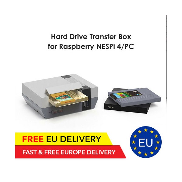 Retroflag Harddrive SSD Case - NES Edition - USB 3.0 - Retrogflag - TradingShenzhen.com