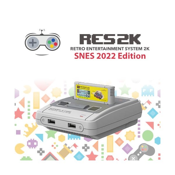 RES2k 2022 Edition - SNES Version - 42 Konsolen - 16.000 Games - Res2k - TradingShenzhen.com