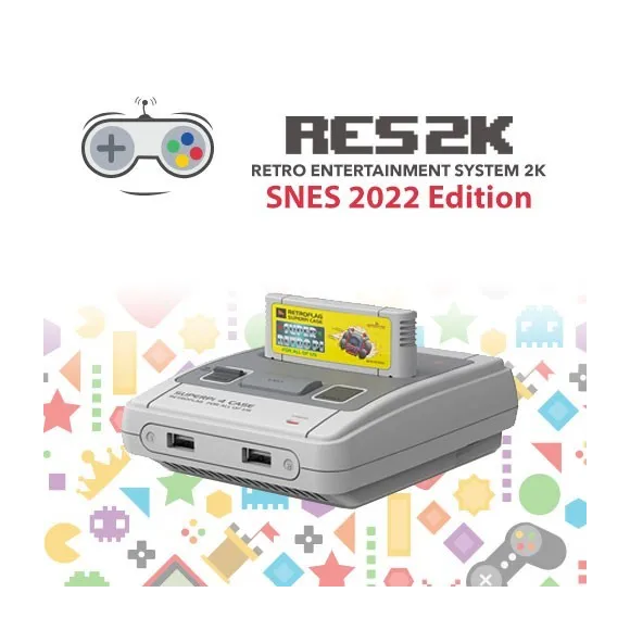 RES2k 2022 Edition - SNES Version - 42 Konsolen - 16.000 Games - Res2k - TradingShenzhen.com