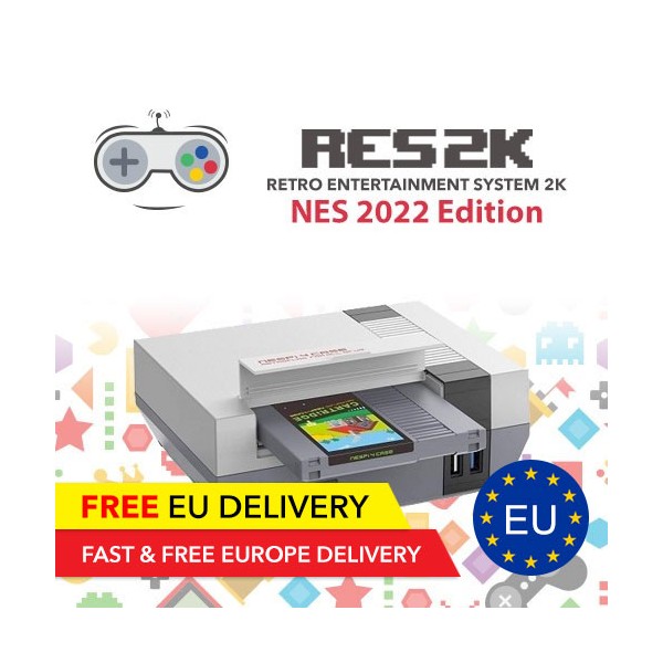 RES2k 2022 Edition - NES Version - 42 Konsolen - 16.000 Games - EU LAGER - Res2k - TradingShenzhen.com
