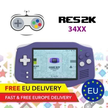 RES2k RG34XX - Retro Console - 12000 Games - 30 Consoles - Res2k - TradingShenzhen.com