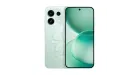 Oppo Reno 16 smartphone featuring 16GB RAM and 1024GB storage in a mint green color.