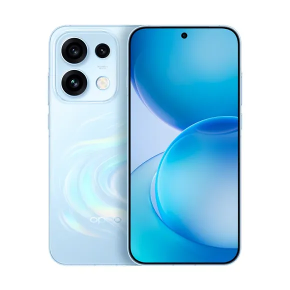 Oppo Reno 16 Pro in Weiß, 16GB RAM und 512GB Speicher, modernes Design mit dualen Kameras.