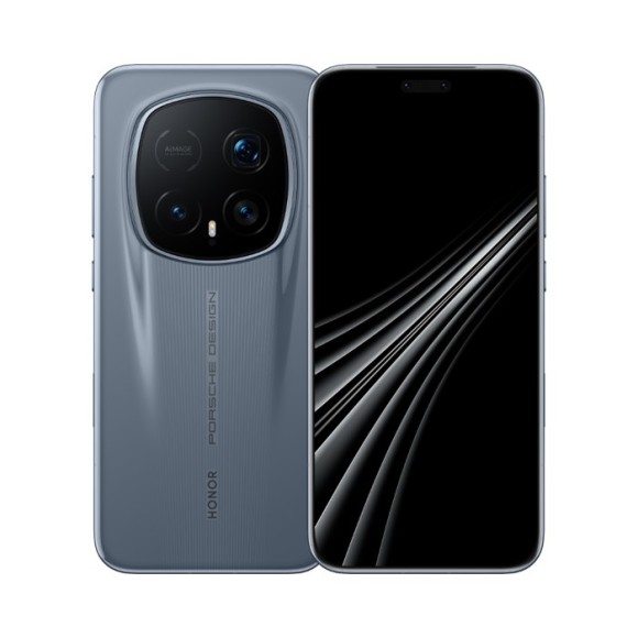 Honor Magic 8 RSR Porsche Edition, 24GB RAM, 1TB Speicher, elegantes Design in Grau.