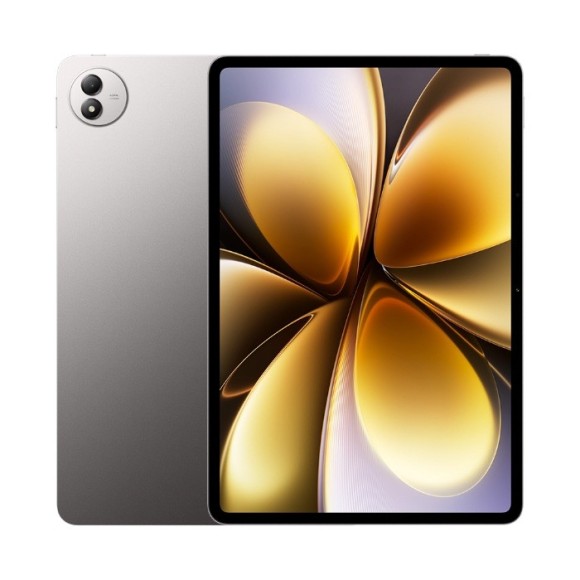 Vivo Pad 6 Pro tablet in silver with 12GB RAM and 256GB storage, featuring a vibrant display design.