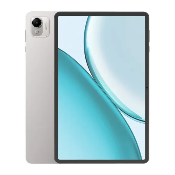 Honor Pad X10 Pro tablet in silver, featuring a sleek design with an 8GB RAM and 256GB storage capacity.
