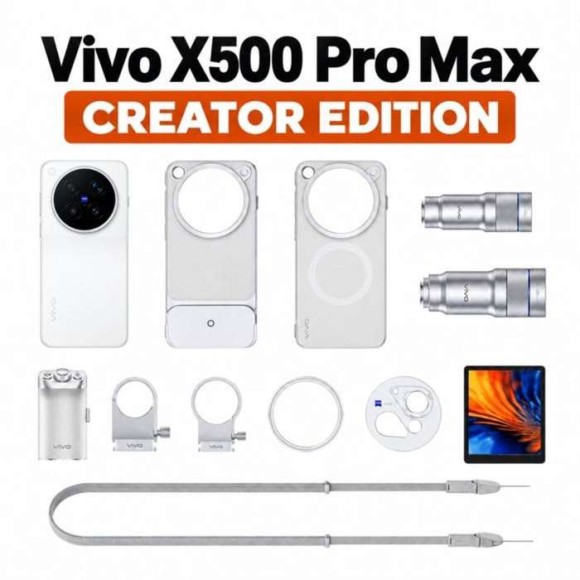 Vivo X500 Pro Max Creator Edition - White