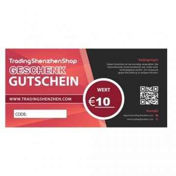 10€ Gutschein - TradingShenzhen - TradingShenzhen.com