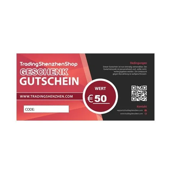 50€ voucher - TradingShenzhen - TradingShenzhen.com