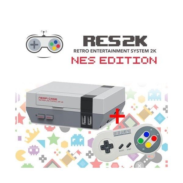 RES2k - NES Version - inkl. Retroflag USB Controller - Res2k - TradingShenzhen.com