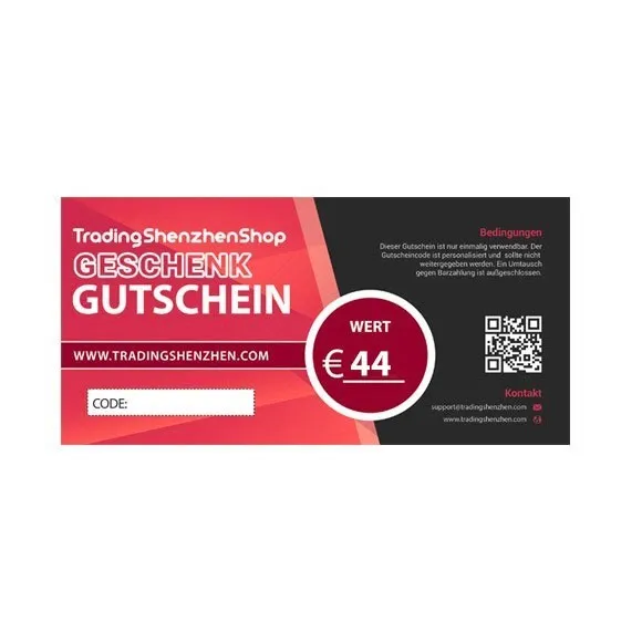 44€ Employee Benefit Voucher - TradingShenzhen - TradingShenzhen.com