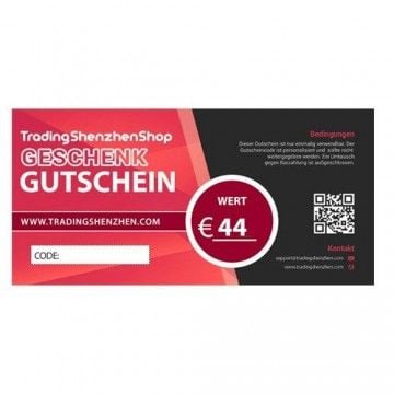 44€ Mitarbeiter-Benefit Gutschein - TradingShenzhen - TradingShenzhen.com