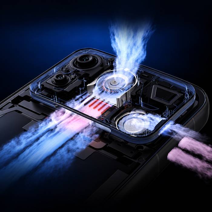 Dual-fan cooling of the HONOR WIN 2