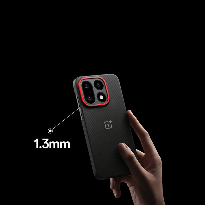OnePlus 16 Aramid Fiber Magnetic Case - approximately 1.3 mm slim