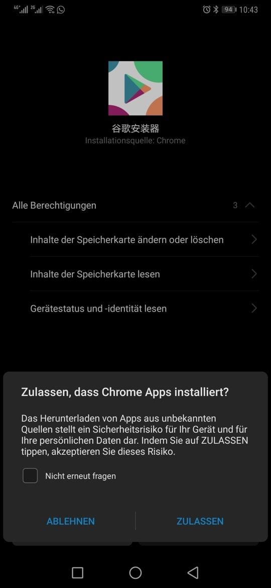 google play store install