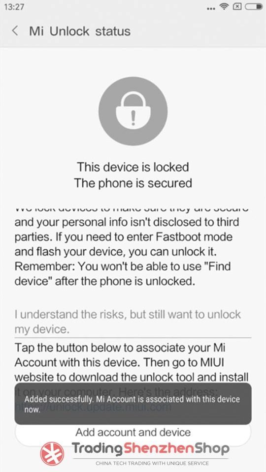 Mi Unlock Status Xiaomi Tutorial 6